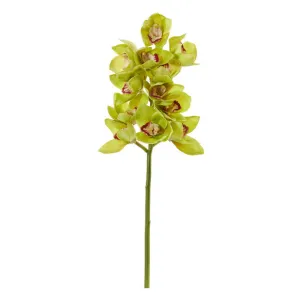 23" Cymbidium Orchid Artificial Flower (Set of 3)