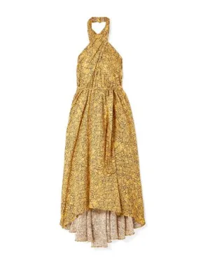 Apiece Apart Women Long dress Ochre 16 UK