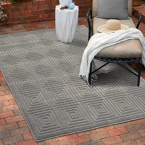 Atlas 82417GRY Grey Rug