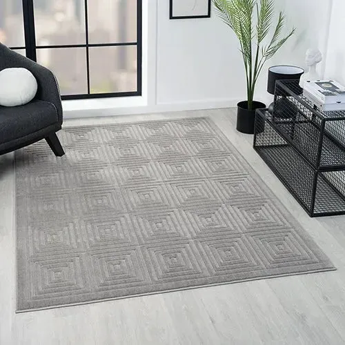 Atlas 82417GRY Grey Rug