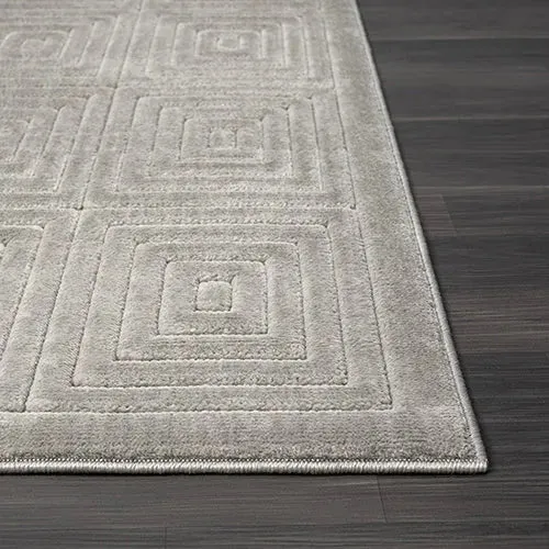 Atlas 82417GRY Grey Rug