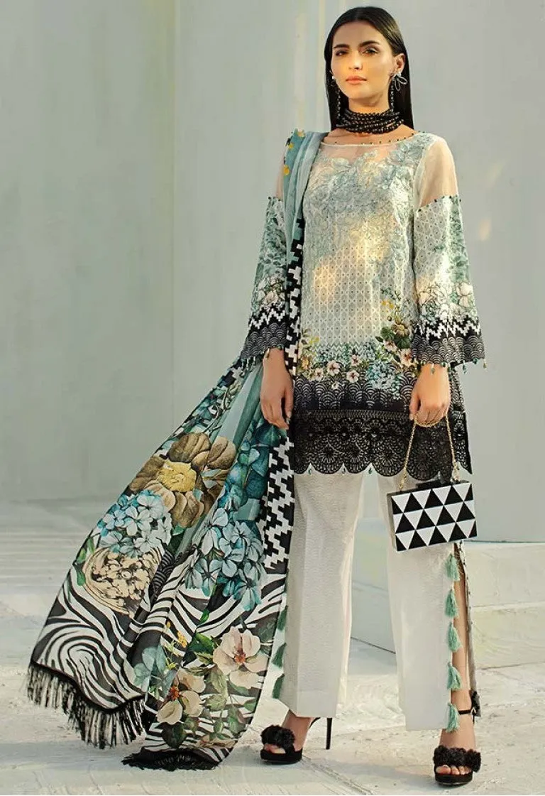 AUJ Spring/Summer Lawn Collection 2018 – Design 04