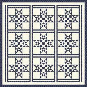 Big Blue Quilt Pattern