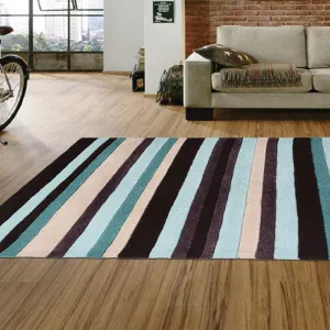 Blue Stripes Rug - Missouri