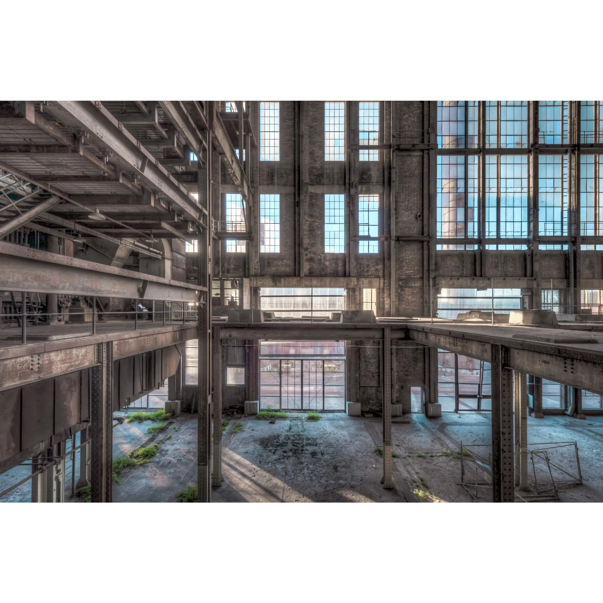 Boiler 2 Void To Glass Curtain | White Bay Power Station