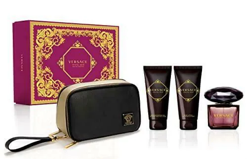 Crystal Noir 4-pc Giftset by Versace