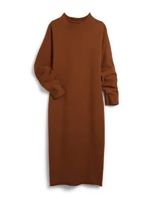 Frank & Eileen - Isabelle Funnel Neck Dress - Cinnamon