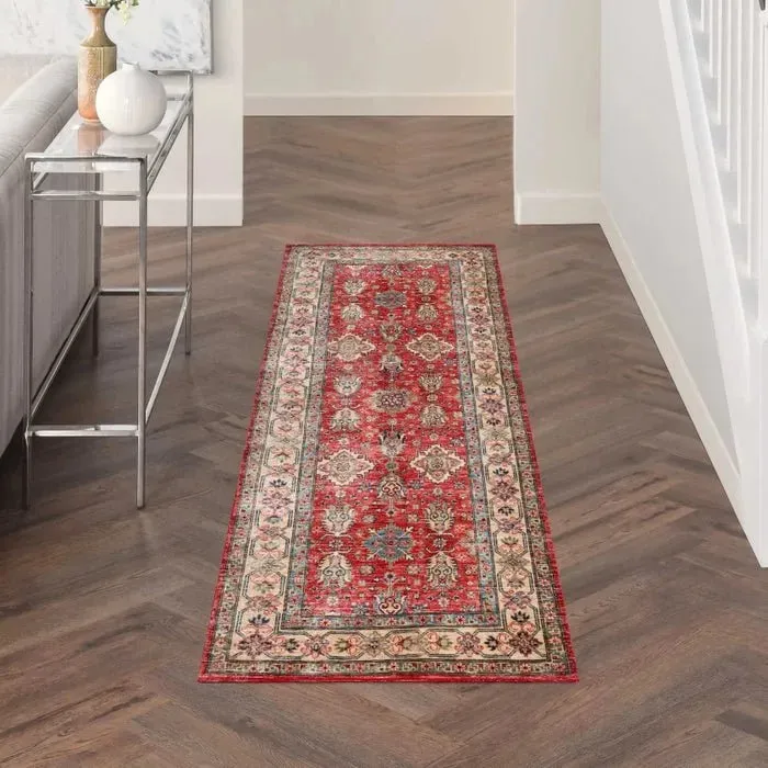 Fulton FUL01 Red Area Rug