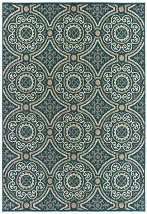 Latitude 609B Blue Grey Rug