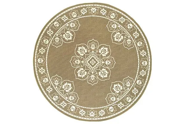 Marina 7764J Tan Ivory Rug