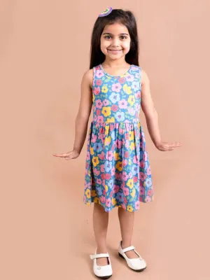 Multicoloured Floral Dress