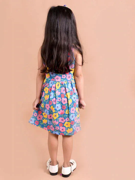 Multicoloured Floral Dress