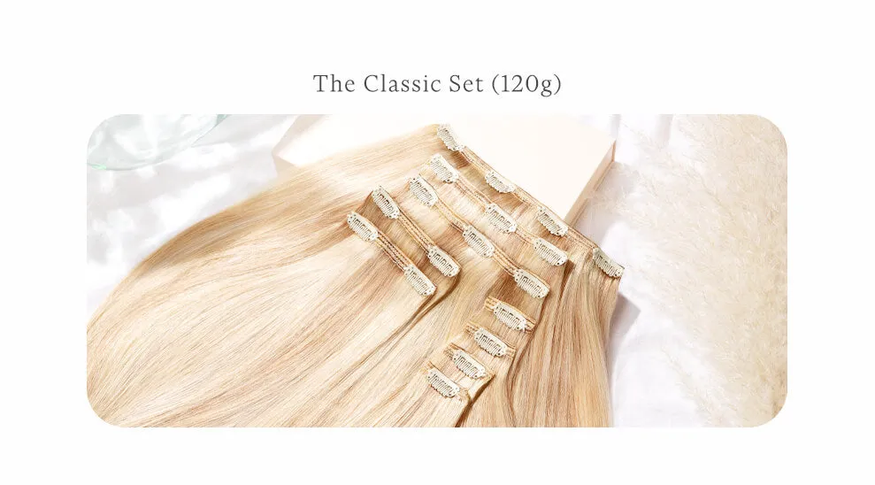 Rich Auburn, 20" Classic Clip-In Hair Extensions, M30/130 | 120g