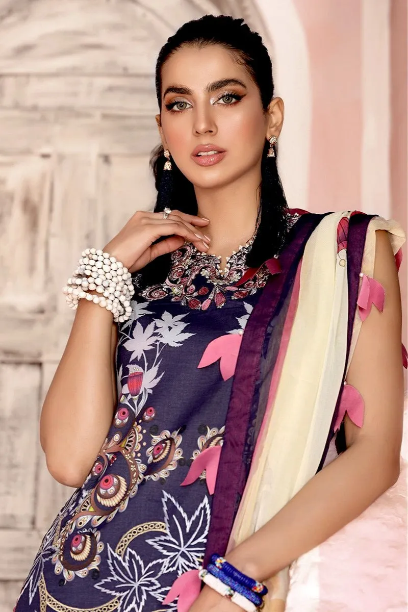 Roheenaz Summer Edit Lawn Collection  – Design 1B