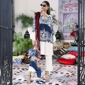 Sana Safinaz Muzlin Winter Collection 2018 – 4B