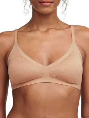 SoftStretch Stripes Padded Bralette - Sirocco