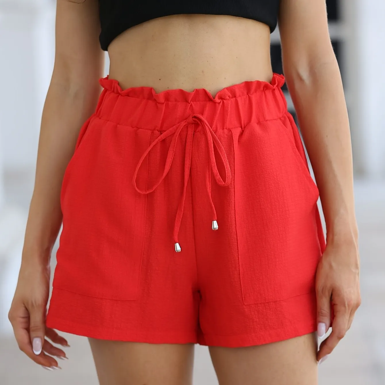 Stylish Drawstring Shorts for Women Perfect for Summer  Spring