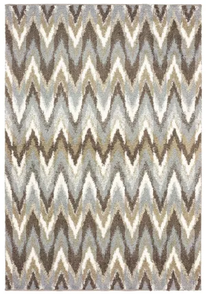 Verona 4D Grey/ Taupe Rug