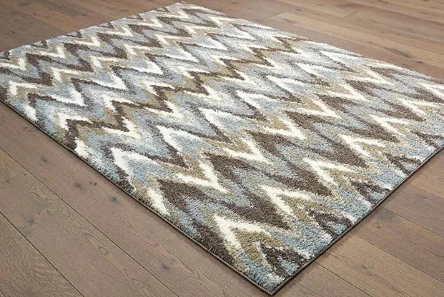 Verona 4D Grey/ Taupe Rug