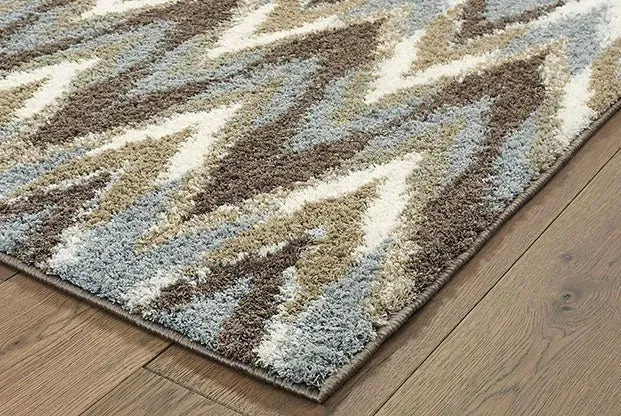 Verona 4D Grey/ Taupe Rug